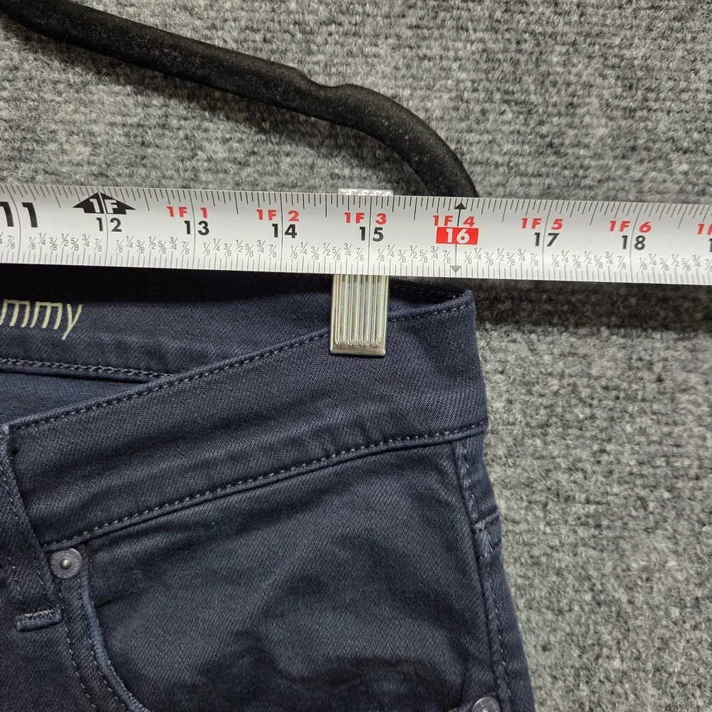 7 For All Mankind Slimmy Jeans Mens 32x29 Navy Blue Luxe Performance Denim